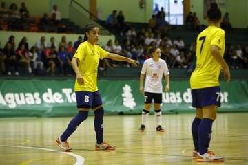 Triunfo del Preconte Telde sobre el Mora por 2-0 en Teror (Foto TA)